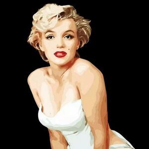 Marilyn Monroe Hollywood Sexy Pinup Art Print Photograph home decor wall art